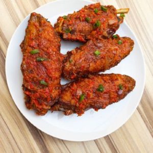 Peppered Turkey Wings